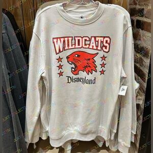 Disneyland High School Musical Wildcats Pullover Crewneck Sweatshirt